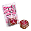 Flashing Bride to Be Party Dice
