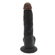 Hoodlum 8.5 Inch Realistic Black Dildo